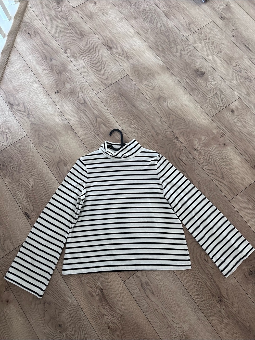 Madewell Black and White Striped Top Size XS
